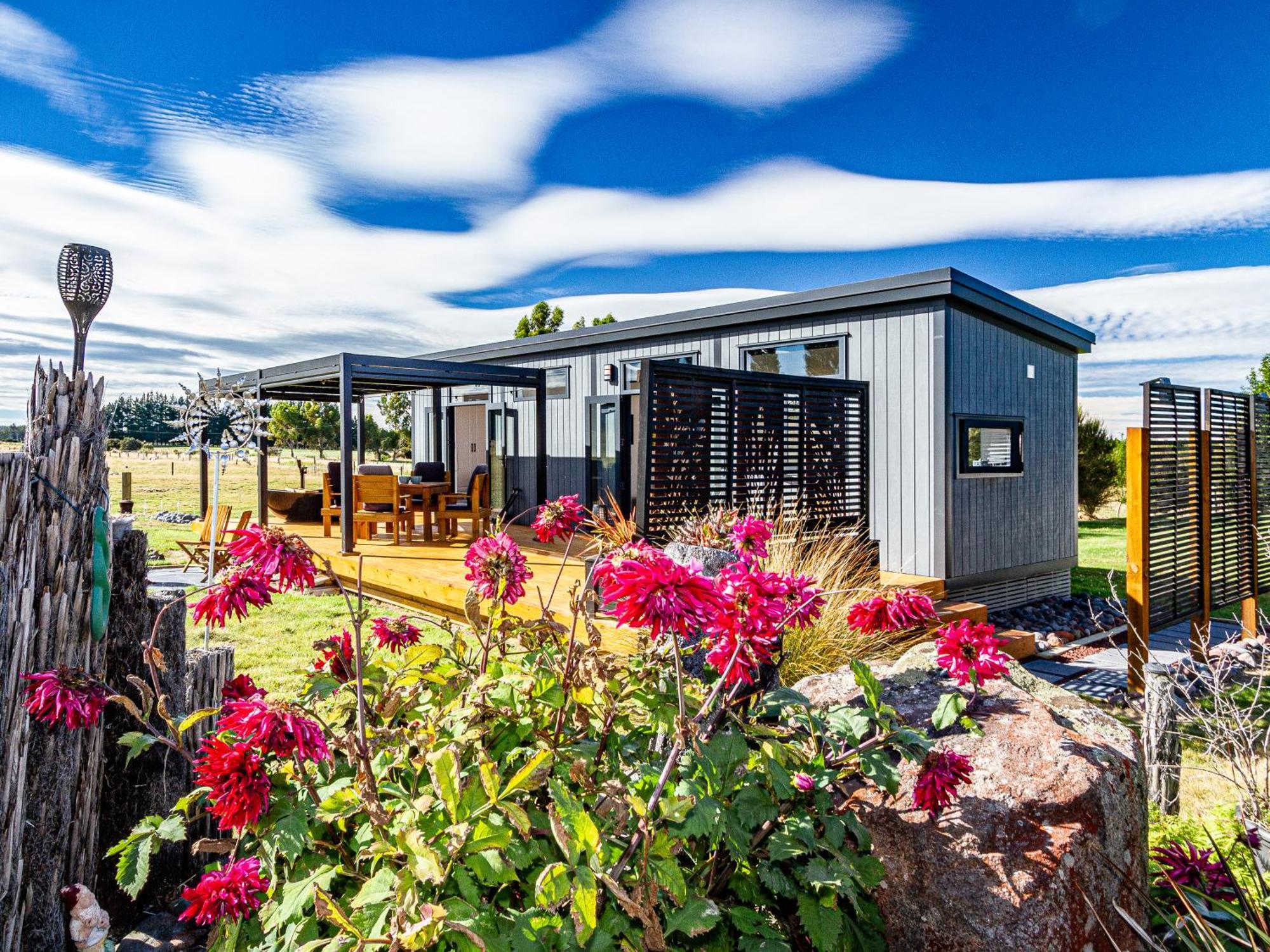 Mangateitei Views - Rangataua Tiny Home 奥阿库尼 外观 照片