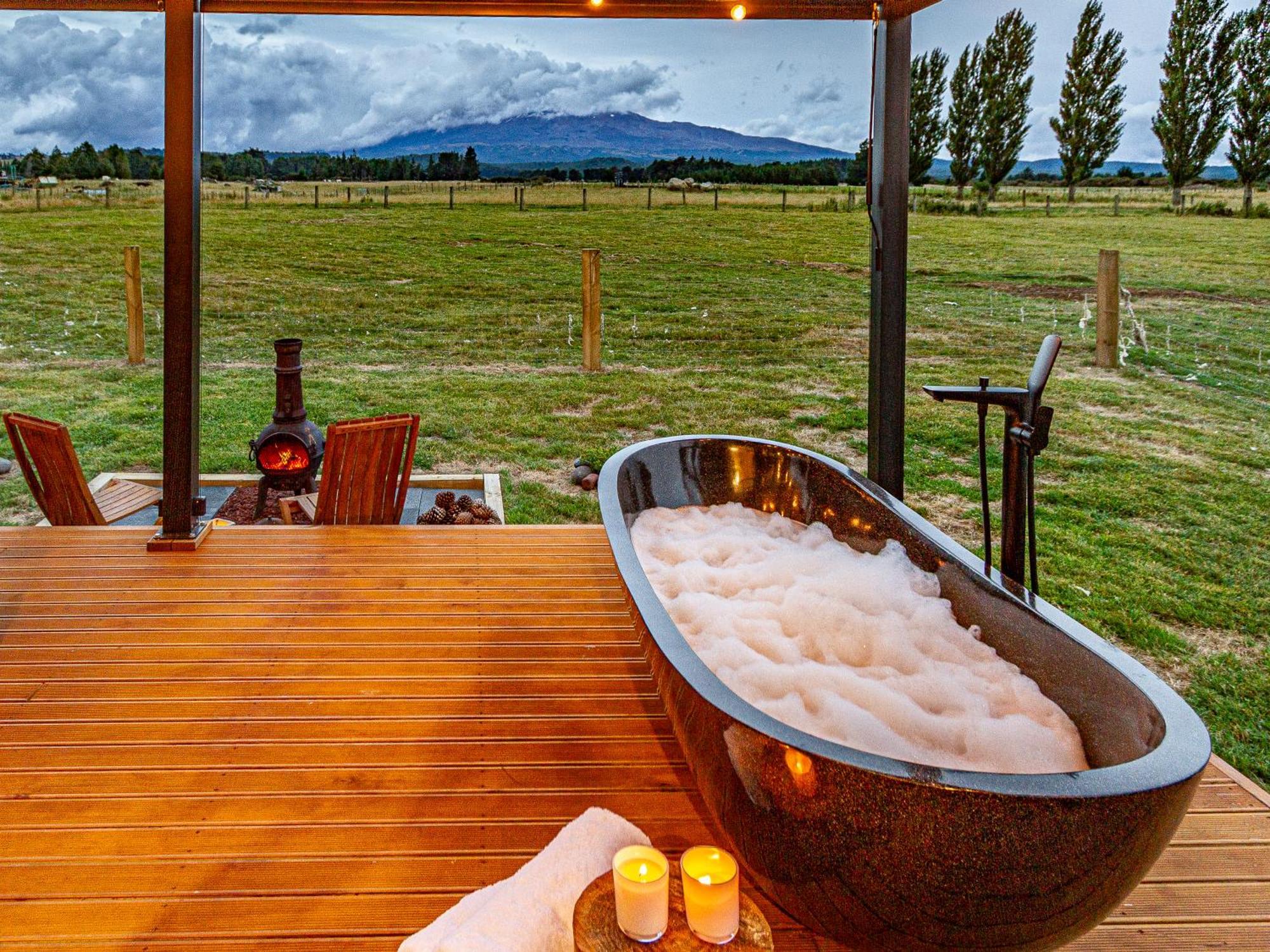 Mangateitei Views - Rangataua Tiny Home 奥阿库尼 外观 照片
