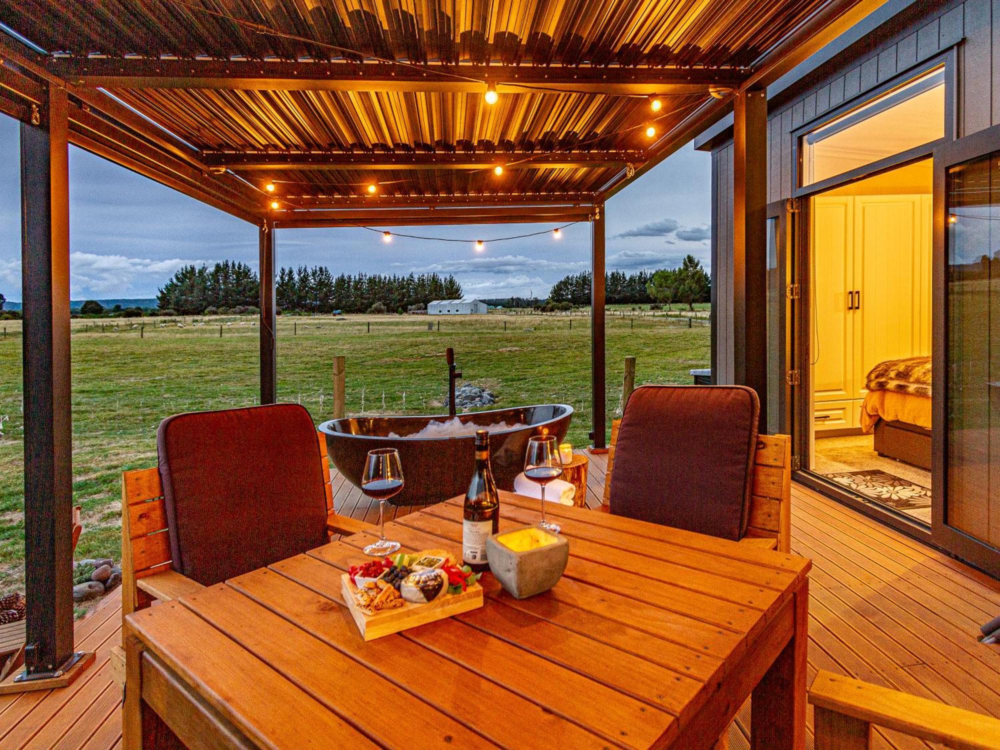 Mangateitei Views - Rangataua Tiny Home 奥阿库尼 外观 照片
