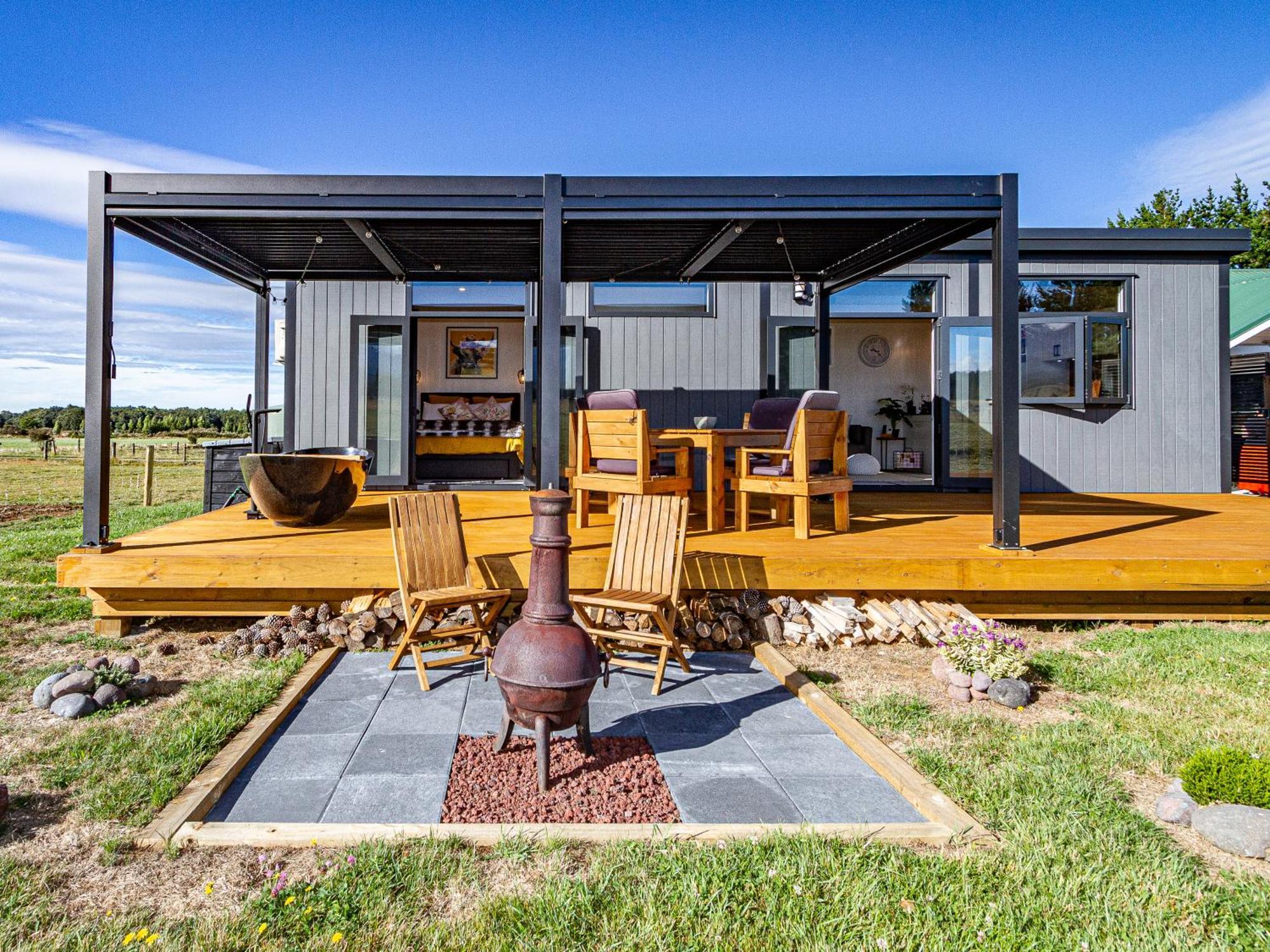Mangateitei Views - Rangataua Tiny Home 奥阿库尼 外观 照片