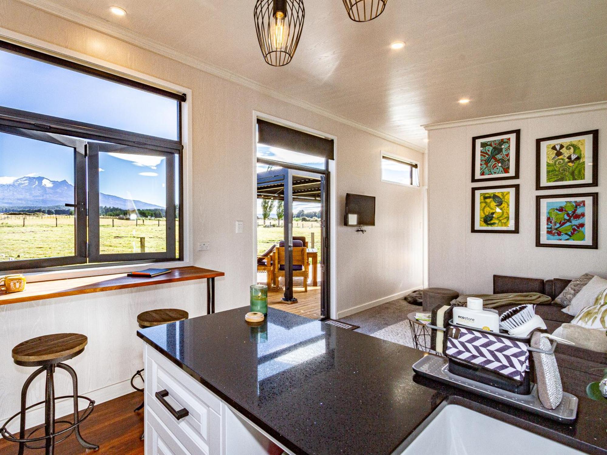 Mangateitei Views - Rangataua Tiny Home 奥阿库尼 外观 照片