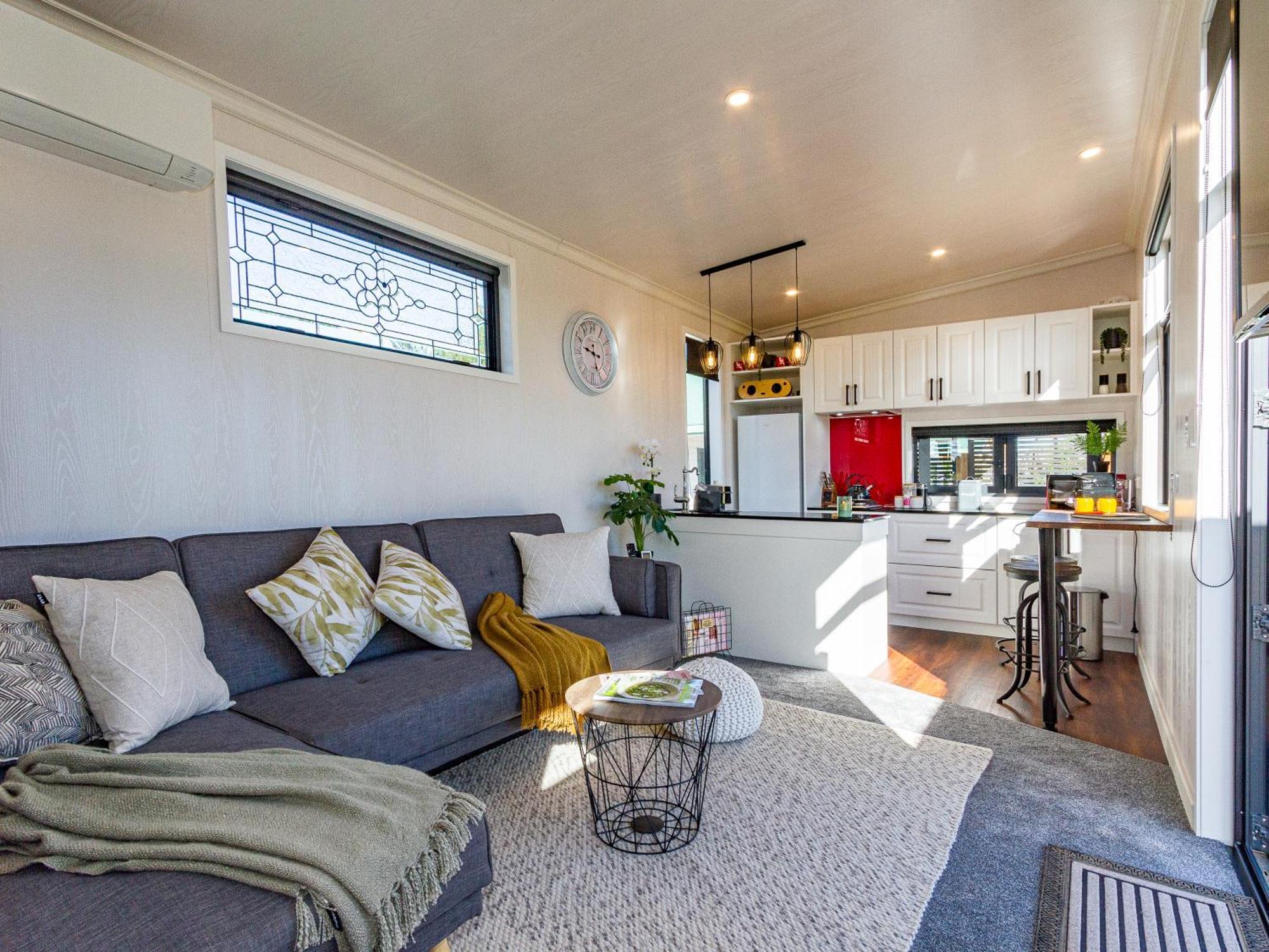 Mangateitei Views - Rangataua Tiny Home 奥阿库尼 外观 照片